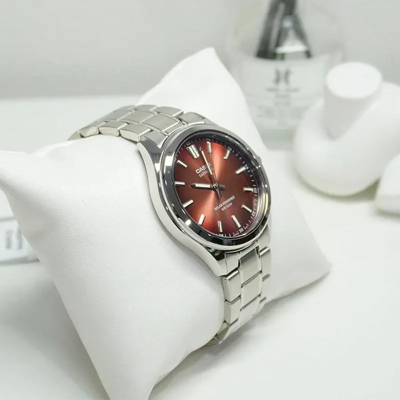 Casio Enticer Japan Solar Brown Dial Men's Watch- MTS-RS100D-5A